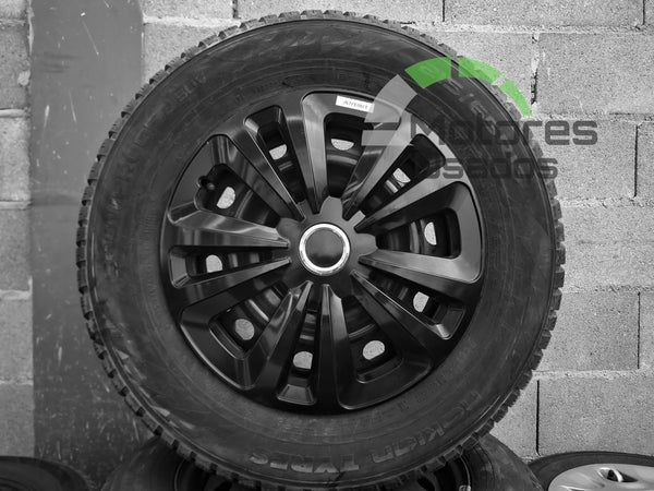 4 Jantes de Ferro 16 Renault 5x114.3 com pneus 215/65