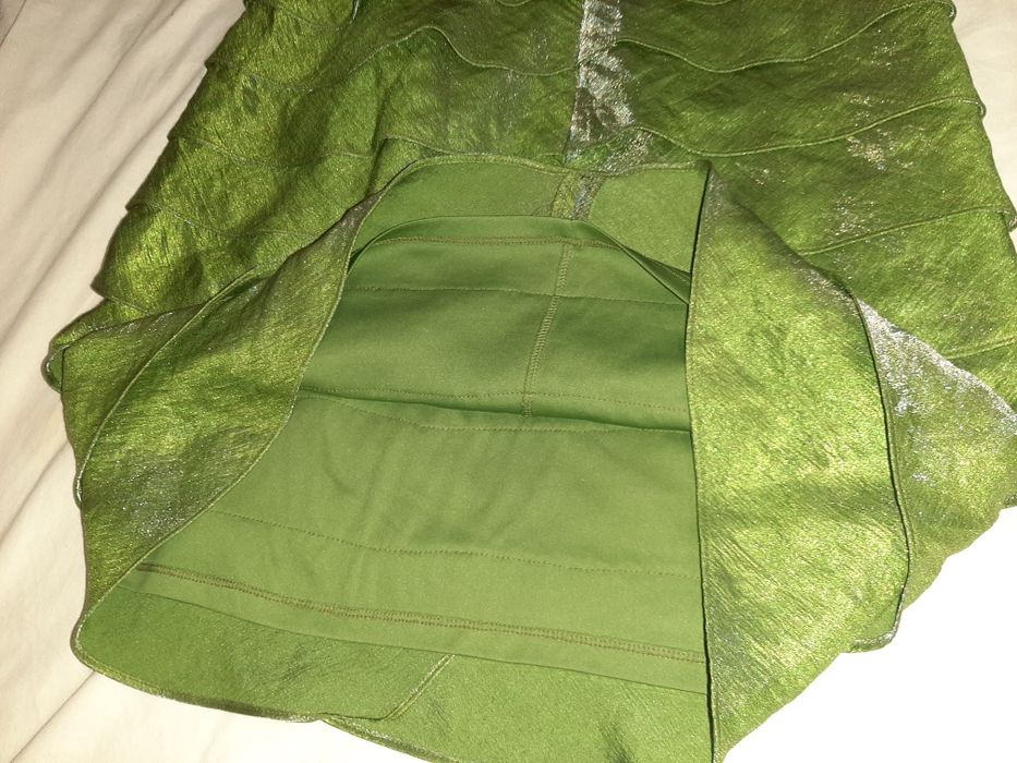 Sukienka  zielona,  krótka MARIPOSA