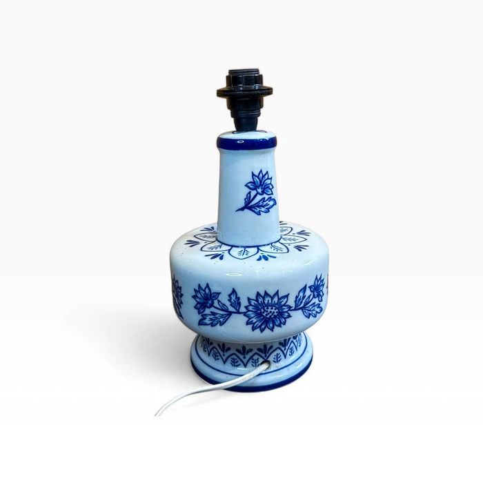 Candeeiro Cerâmica Portuguesa “VIANA” Pintado à Mão – 28cm