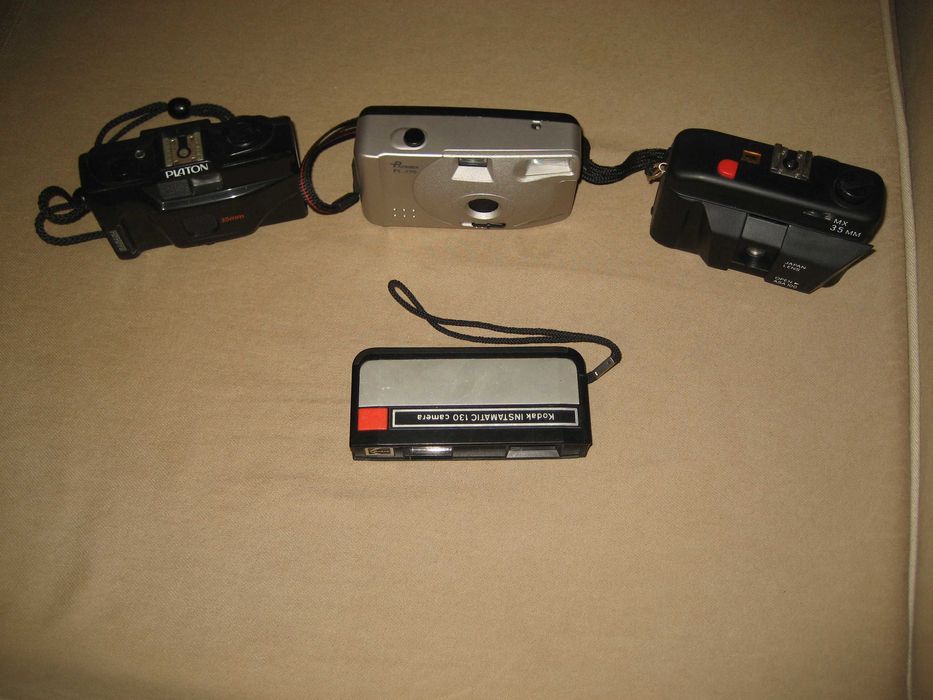 Maquina fotográfica analógica antiga