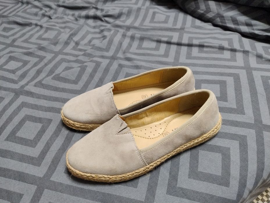 Туфлі , лофери натуральна замша 36 р