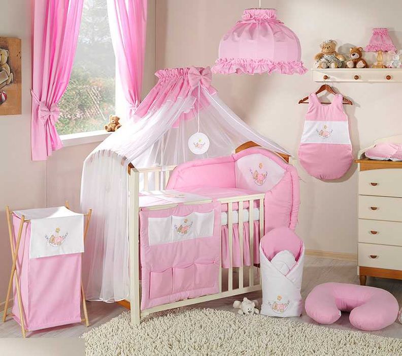 Conjunto completo para berço de Bebe 120x60
