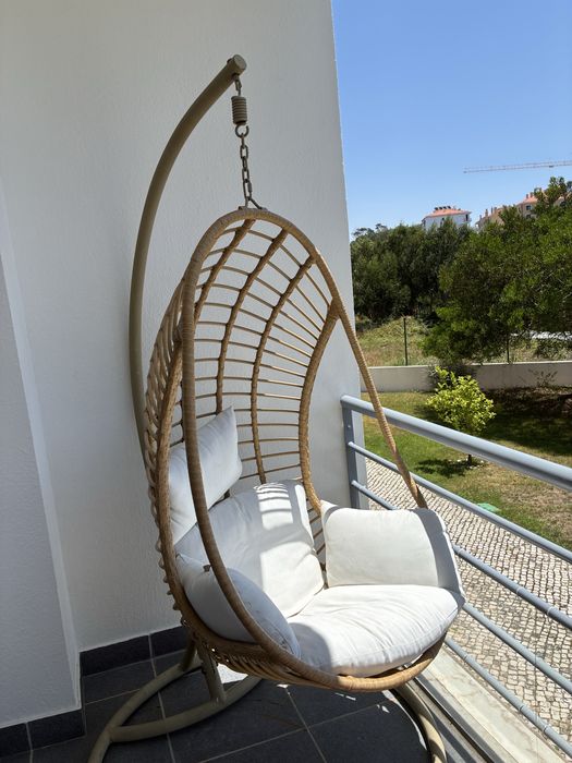 Baloiço cadeira de exterior