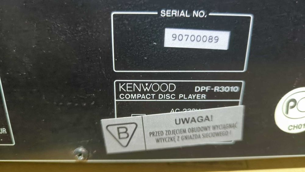 Multiodtwarzacz CD Kenwood DPF-R3010 - 5 płyt