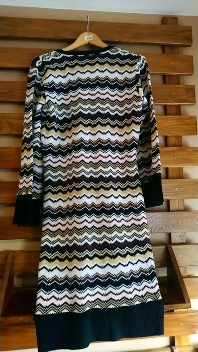 Wełniany płaszczyk-sweter