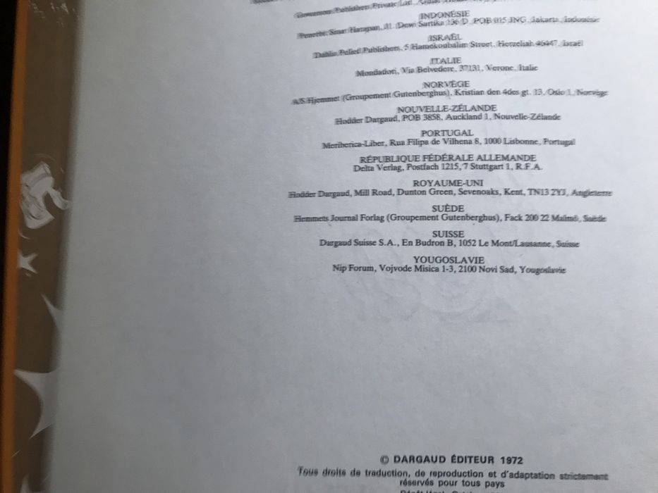 2 livros Asterix 1 edição editora Dargod (em francês)