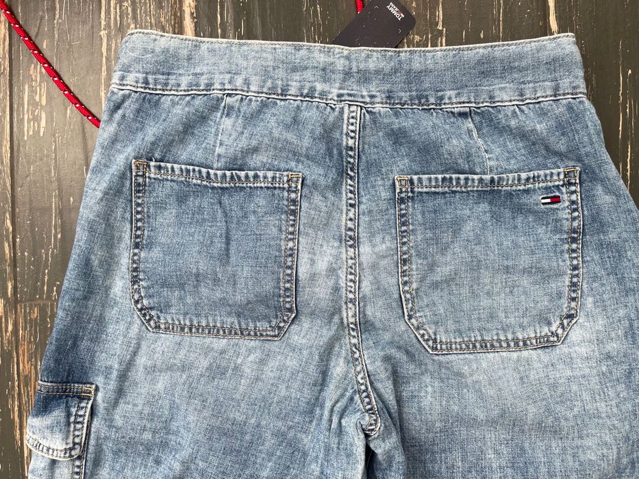 Tommy Hilfiger denim cargo joggers. Облегченные джинсы карго р s (26)