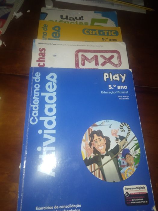 Vendo livros de actividades 5 ano