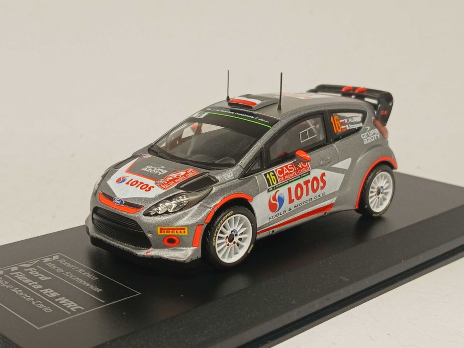 Model Samochodu Rajdowego Ford Fiesta WRC Kubica 1/43