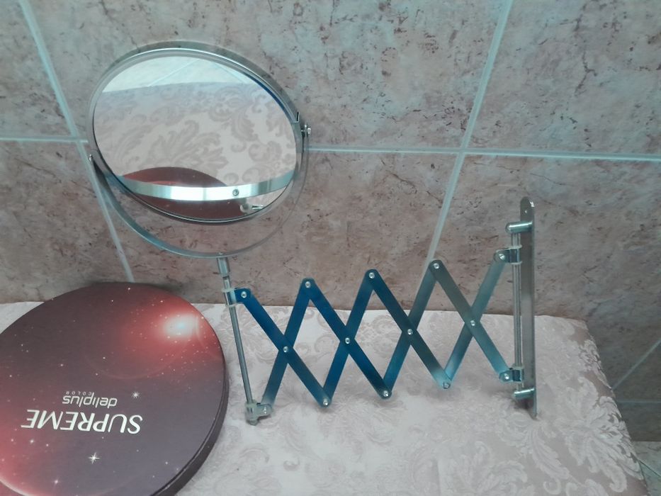 Pente, cx comprimidos, Espelho extensível