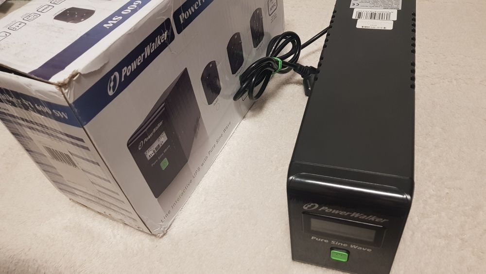 Zasilacz awaryjny, Ups Power Walker VI 600 SW/FR