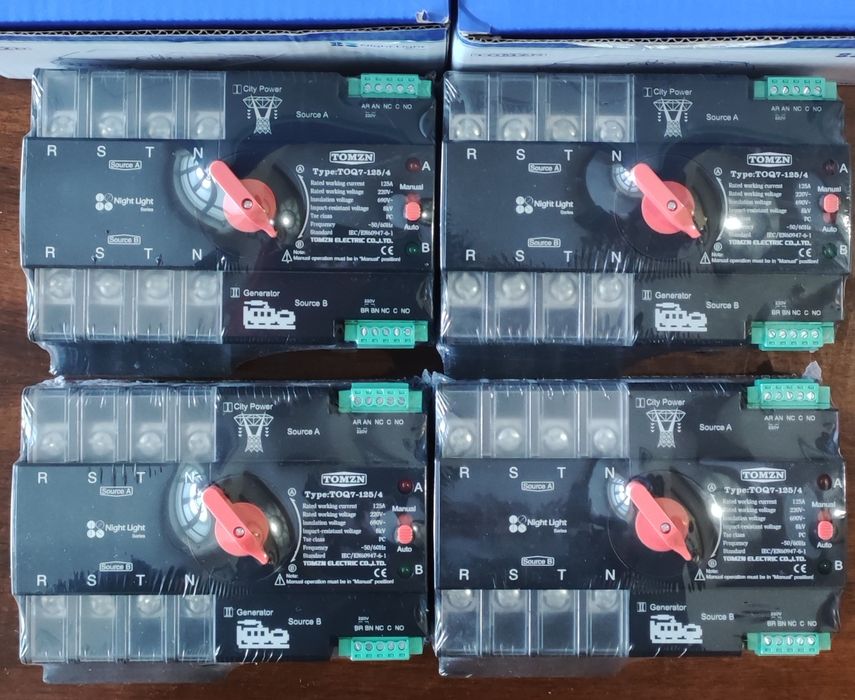 АВР 125 Автоматичний перемикач Автоматат вводу резерву  ввід резерву