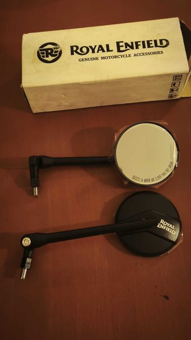 Espelhos retrovisores touring para mota Royal Enfield - himalayan 450