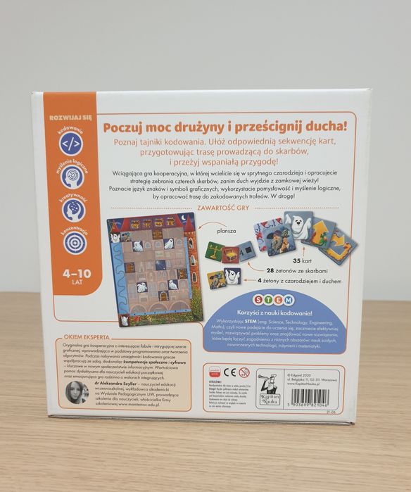 Gra planszowa Kapitan Nauka ZAKODOWANY ZAMEK