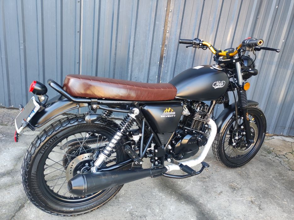 MASH Seventy Five 2023 r 125cc kat.b Tylko 1370km jak nowy Transport