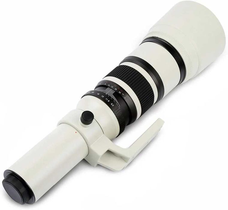 Lightdow 500mm f/6.3 Telephoto Fixed Telephoto Lens + T2 Lens Adapter