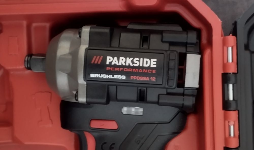 Pistola de impacto Parkside Performance a bateria 12v