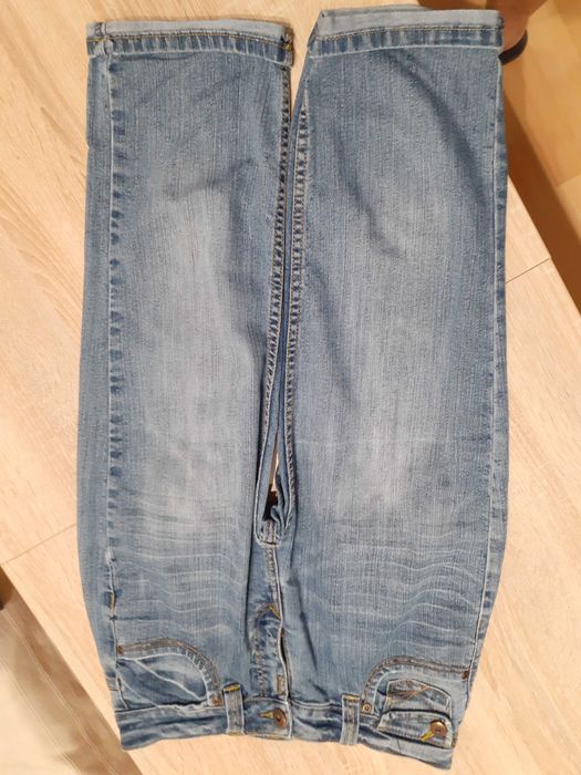 Spodnie damskie jeans rybaczki rozm. 36 YESSICA