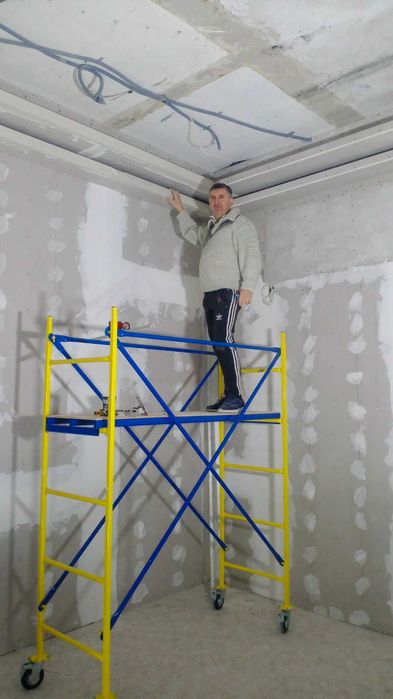 Вышка тура на колесах. Строительные леса. Разные комплектации