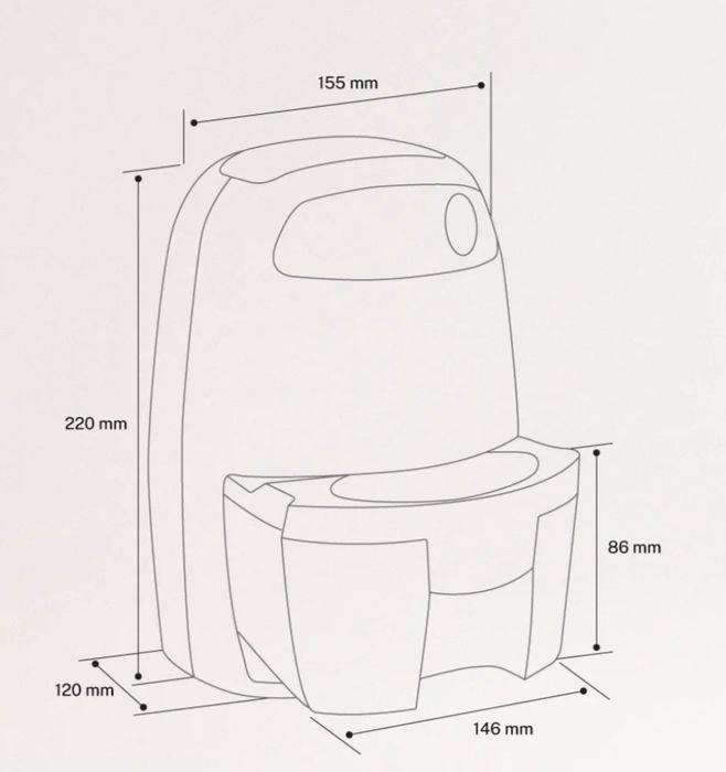 Mini osuszacz powietrza Ikohs Create 500 ml