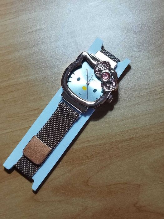 Relógio Hello Kitty Rosegold NOVO