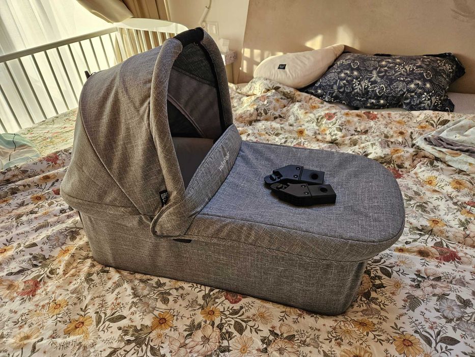 Gondola do wózka Valco Baby Snap 4 Trend | Grey Marle + adaptery
