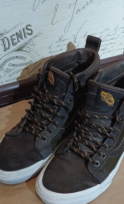 Original Vans кеды. Натуральная замша.