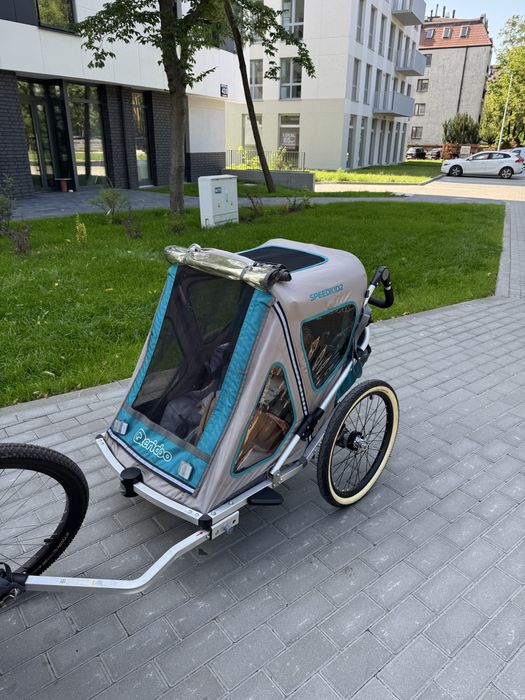 Przyczepka rowerowa speedkid2