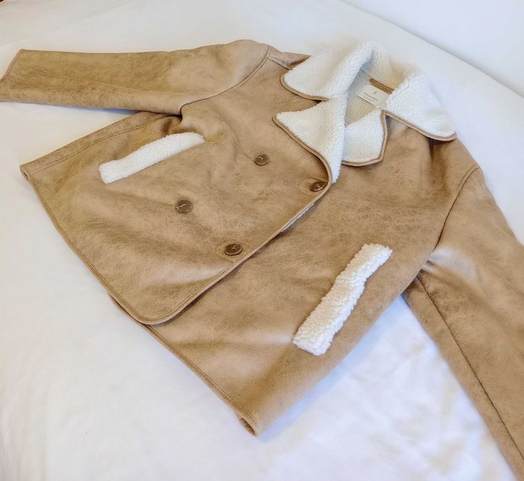 Casaco Feminino Creme Stradivarius – Tamanho M