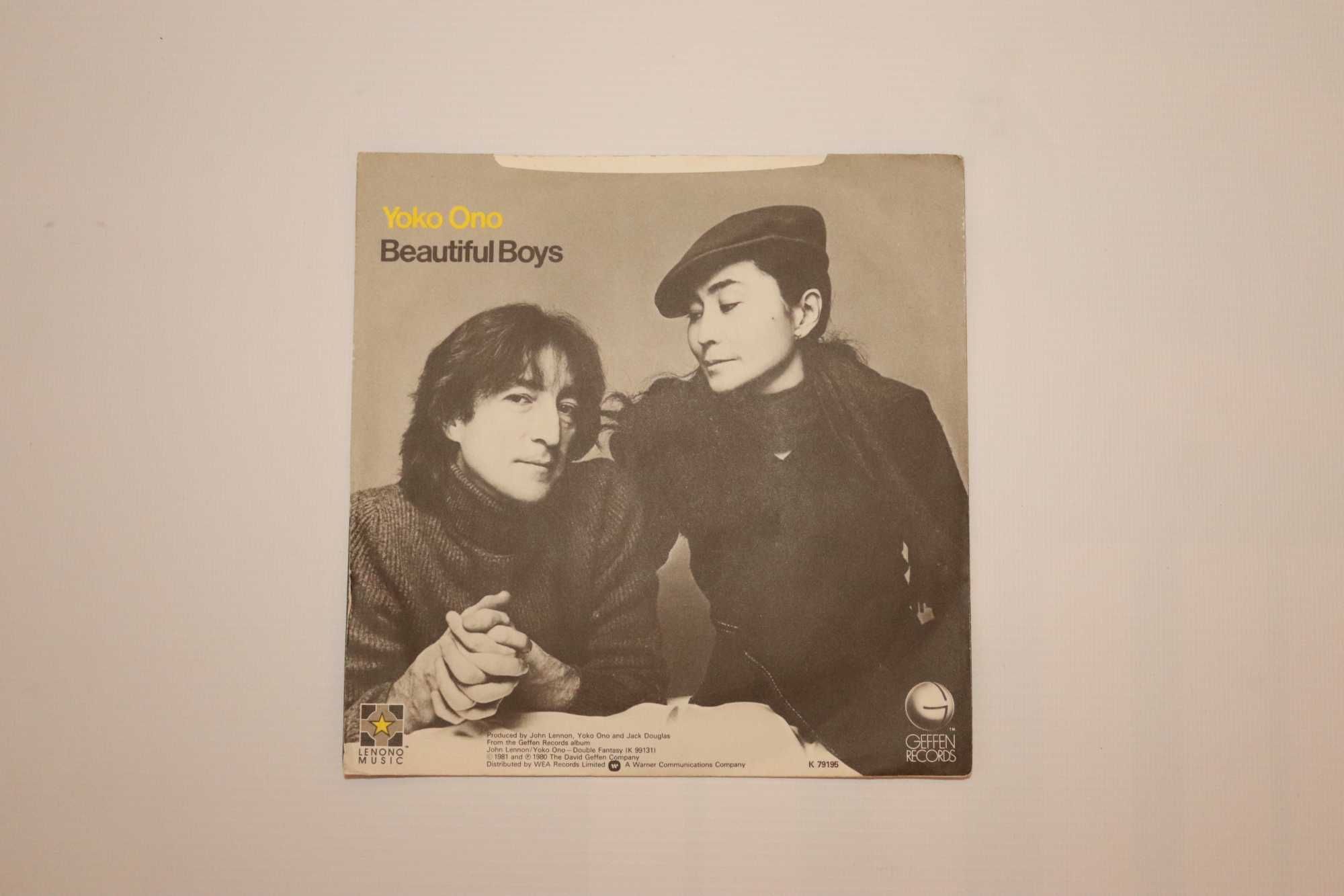 John Lennon Woman / Yoko Ono Beautiful Boys vintage 