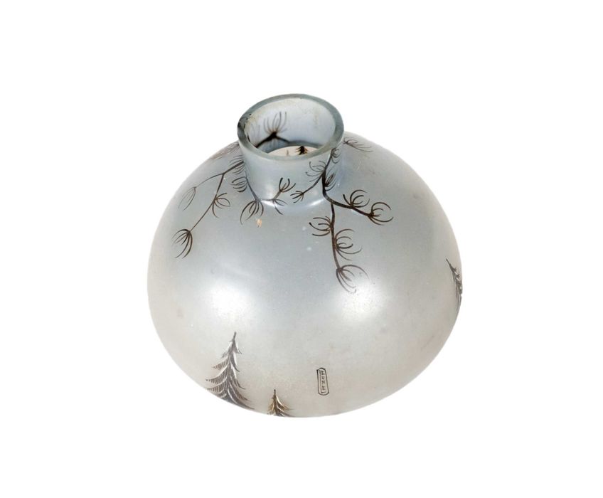 Vaso vidro Leune Arte Nova | século XX