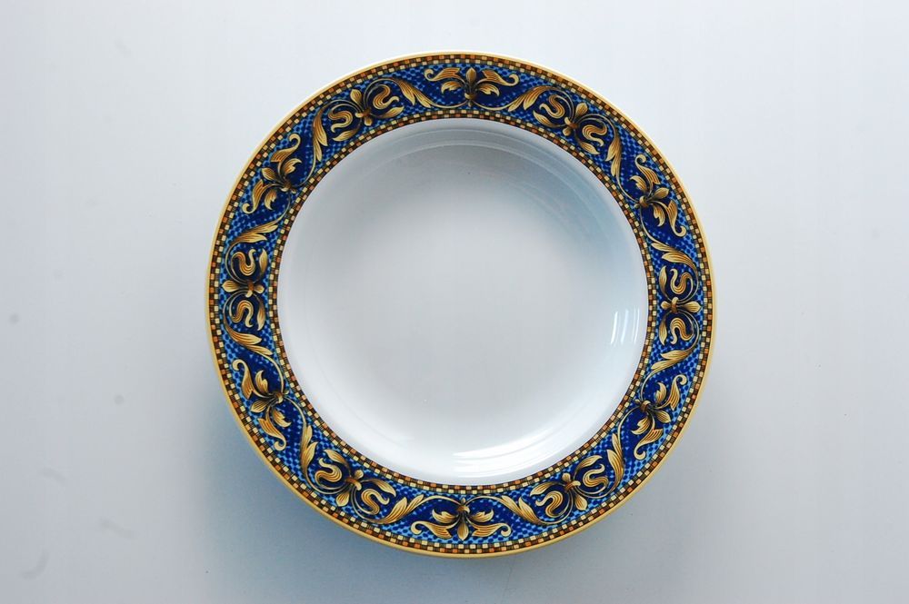 piękny głęboki talerz porcelanowy bavaria