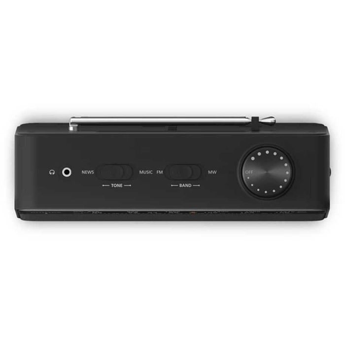 Rádio Portátil Philips TAR2509 FM/MW (2x pilhas D LR20 não incluídas)