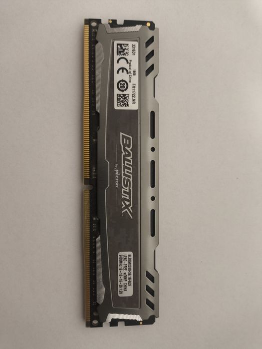 Ballistix by Micron 8GB DDR4 2400 MHz CL16