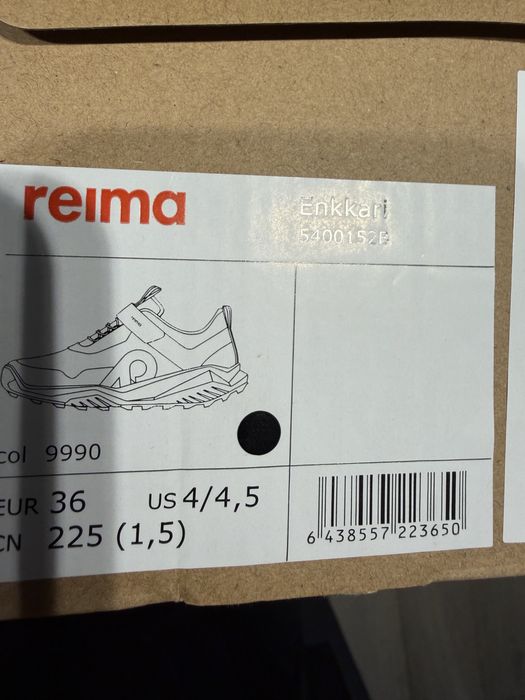 Кросівки Reima Enkari розмвр 36