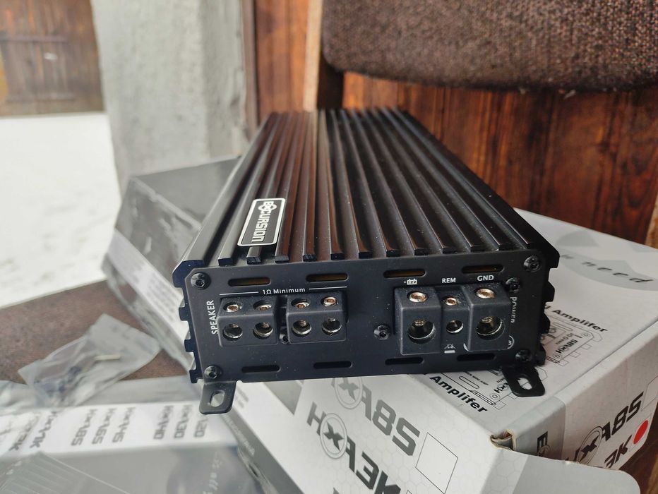 Wzmacniacz samochodowy 1 kanałowy monoblok Excursion HXA-3K,Wys.darmo!