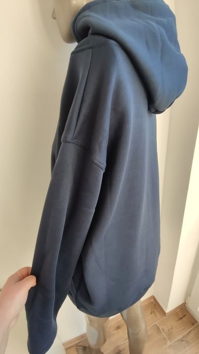 Bluza z kapturem granatowa