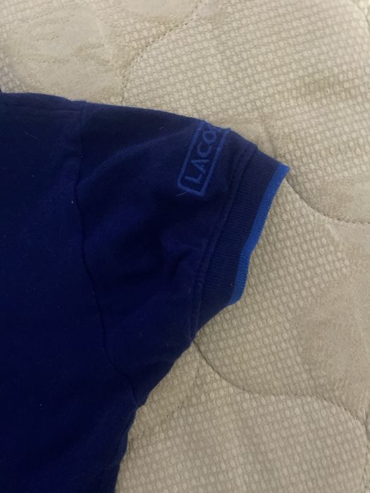 Polo Lacoste azul original – Tamanho 2 – Bom estado
