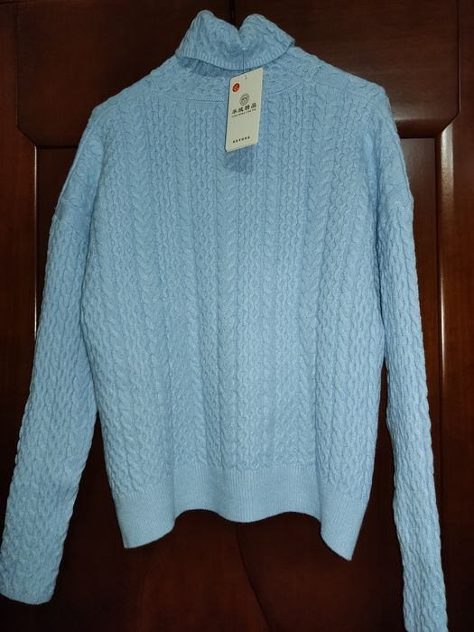 Свитер-гольф женский кашемировый новый