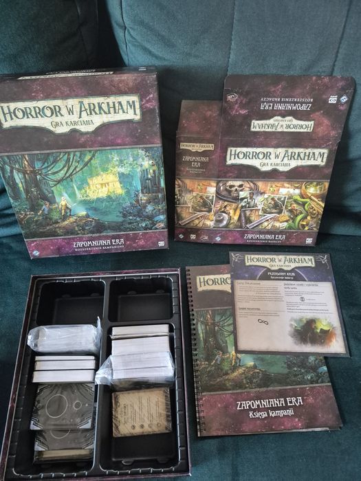 Horror w Arkham Gra Karciana Cykl Zapomniana Era PL Dodatek Rozszerzenie Kampaniijne Badaczy