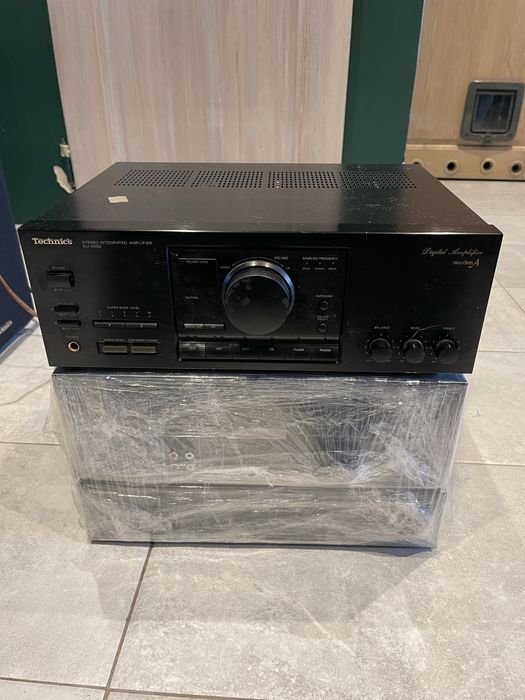 Technics su-x502 + kolumny SB-CS70 +CD+Kasety