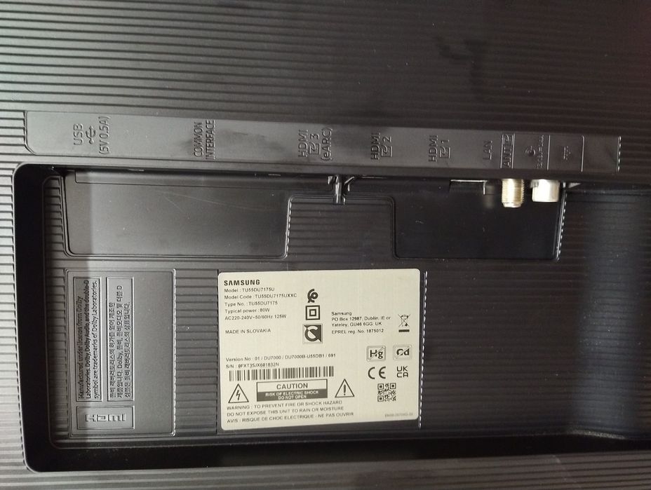 Smart TV Samsung televisão 55 p"  TU55DU7175U jogos casa quarto apartamento.