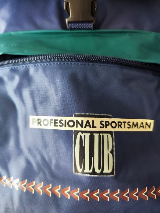Mochila Escolar Azul e Verde da Professional Sportsman
