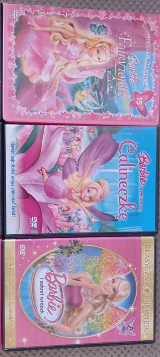Barbie  zestaw 6x dvd