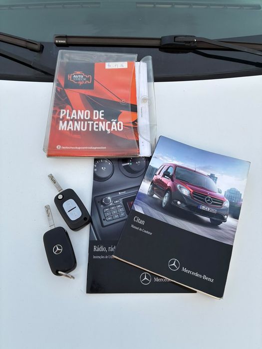 Mercedes-Benz Citan 1.5 CDI (2014) – Pronta a Trabalhar! Fiável, Económica e com Ar Condicionado