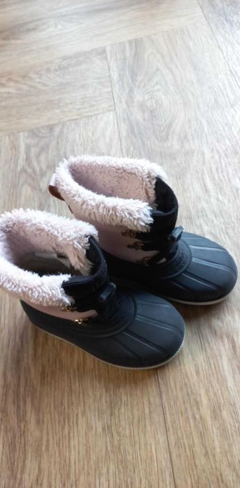 Buty zimowe ocieplane dla dziewczynki