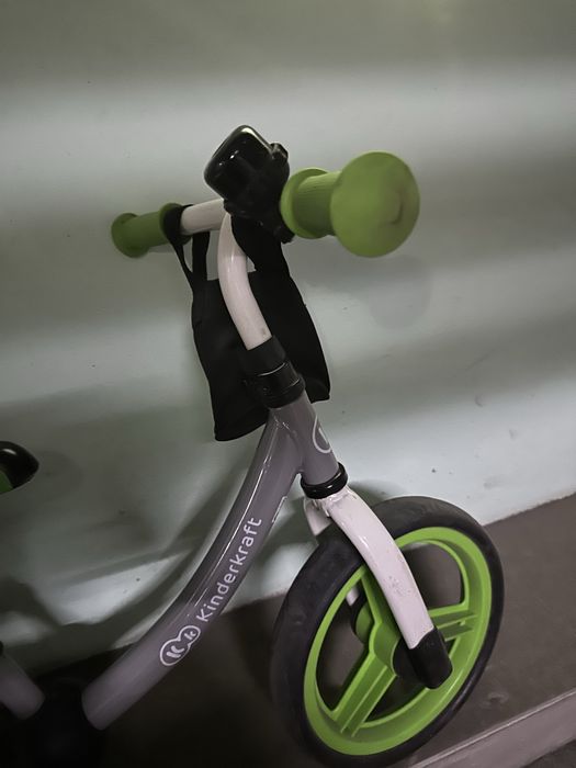 Біговел Kinderkraft 2Way Next Green/Gray