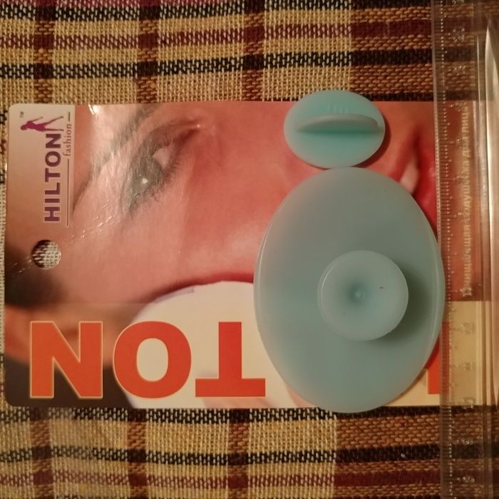 Компактная щетка (2шт) д/очистки лица и антивозрастного массажа