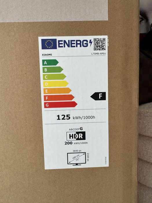 Tv Xiaomi A Pro 75"