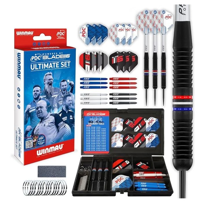 Winmau - lotki do darta + akcesoria (50 sztuk)
